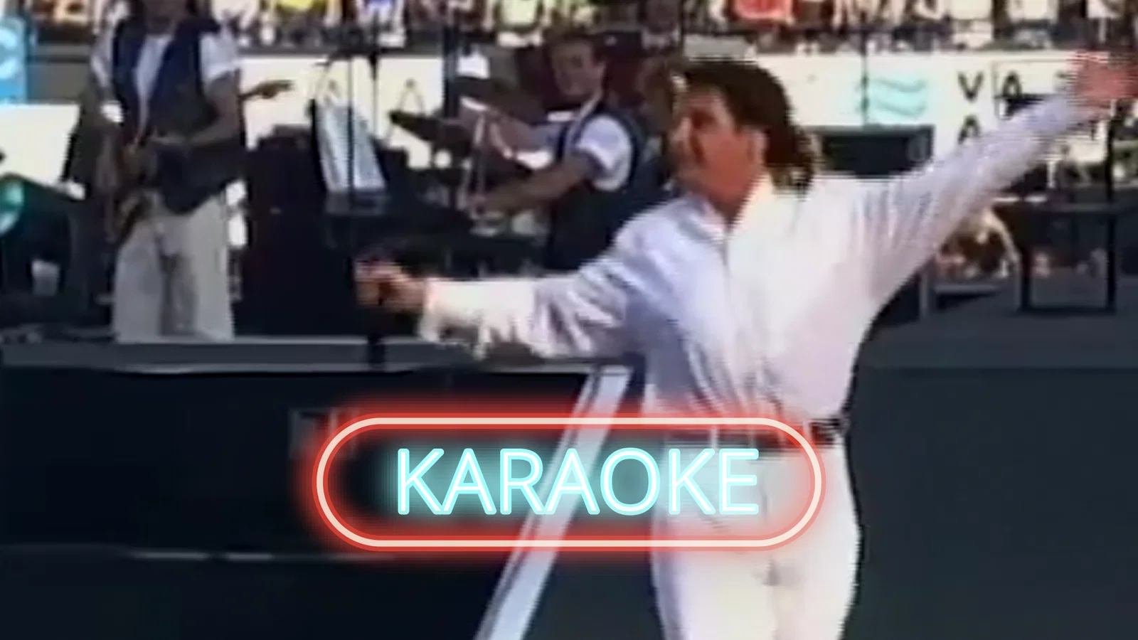 Karaoke | Just Say Hello background